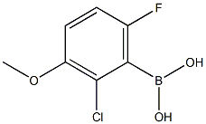 2-氯-3-甲氧基-6-氟苯硼酸