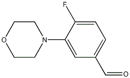 3-(4-吗啉基)-4-氟苯甲醛