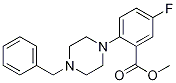 2-(4-苄基哌嗪-1-基)-5-氟苯甲酸甲酯