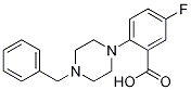 2-(4-苄基哌嗪-1-基)-5-氟苯甲酸
