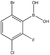 6-溴-3-氯-2-氟苯硼酸
