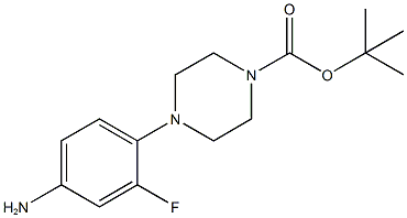 4-(4-BOC-哌嗪-1-基)-3-氟苯胺