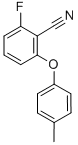 2-氟-6-(4-甲基苯氧基)苯腈
