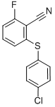 2-[(4-氯苯基)硫代]-6-氟苯甲腈
