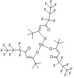 三(6,6,7,7,8,8,8-七氟-2,2-二甲基-3,5-乙酰辛酮基)镱