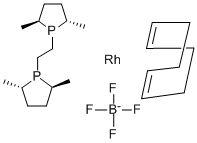 (-)-1,2-双((2S,5S)-2,5-二甲基磷)乙烷(环辛二烯)四氟