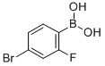 4-溴-2-氟苯硼酸