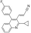 (E)-3-[2-环丙基-4-(4-氟苯基)-3-喹啉基]-2-丙烯腈