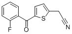 2-[5-(2-氟苯甲酰基)-2-噻吩基]乙腈