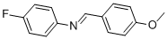 N-(4-甲氧基亚苄基)-4-氟苯胺
