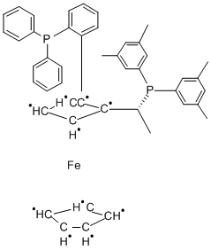 (R)-(+)-1-[(R)-2-(2&#39;-二苯膦苯基)二茂铁基]乙基二