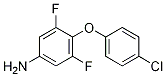4-(4-氯苯氧基)-3,5-二氟苯胺