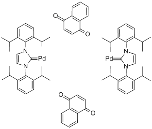 1,3-双(2,6-二-异丙苯基)咪唑-2-基1,4-萘醌)钯二聚物