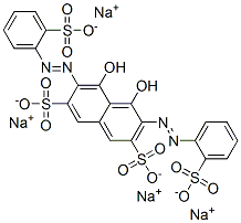 3,6-双(2-磺酰苯基偶氮)-4,5-二羟基-2,7-萘二磺酸四