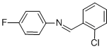 N-(2-氯苯亚甲基)-4-氟苯胺