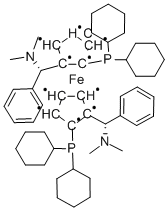 (RP,R′P)-1,1′-双(二环己基膦基)-2,2′-双[(S)-Α-(二