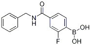 4-苄基氨基甲酰基-2-氟苯硼酸