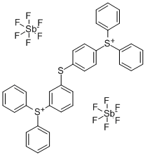 二[4-二苯基硫苯基]硫醚二六氟锑酸盐