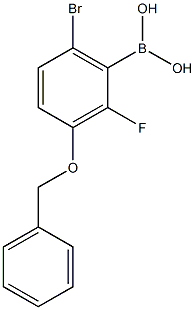 3-苄氧基-6-溴-2-氟苯硼酸
