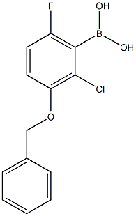 3-苄氧基-2-氯-6-氟苯硼酸