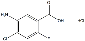 5-氨基-4-氯-2-氟苯甲酸盐酸盐
