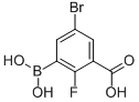 5-溴-3-羧基-2-氟苯硼酸