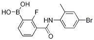 3-(4-溴-2-甲苯氨基甲酰)-2-氟苯硼酸,97%
