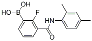 3-(2,4-二甲基苯氨基甲酰)-2-氟苯硼酸,97%
