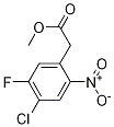 2-硝基-4-氯-5-氟苯乙酸甲酯