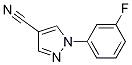 1 - (3-氟苯基)-1H -吡唑- 4 -腈