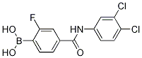 4-(3,4-二氯苯基氨基甲酰)-2-氟苯硼酸,97%